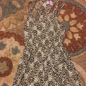 Cheetah print dress